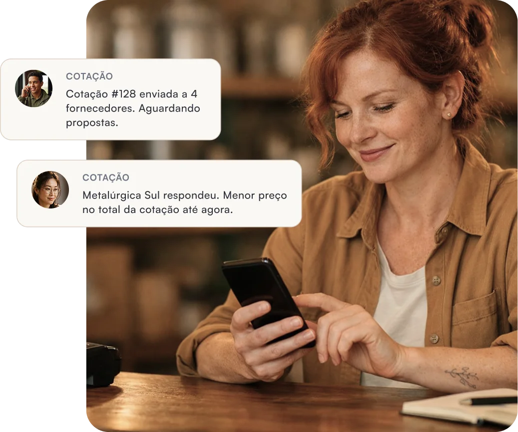 Galpão de locação com itens organizados e etiquetados