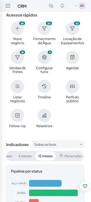 Painell no celular